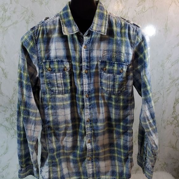 BUFFALO BLU Button Down Shirt - Picture 2 of 14